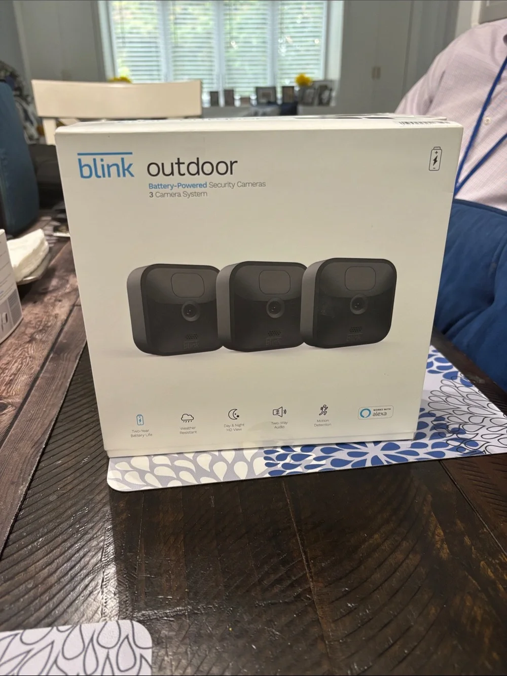 Link Blink Outdoor Security Camera – Black